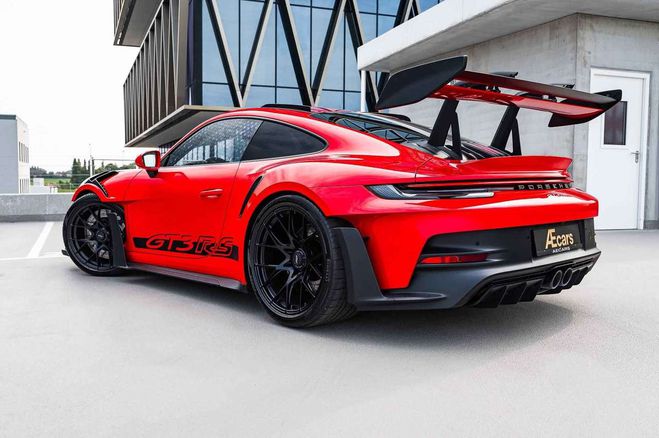 Porsche 911 992 GT3 RS CLUBSPORT INDIAN RED SIGNED B Rouge de 