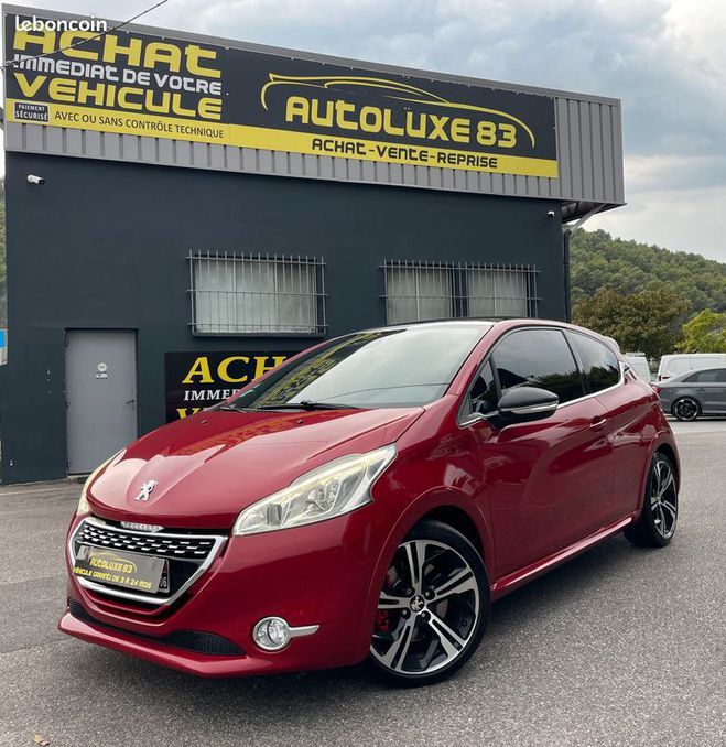 Peugeot 208 gti 200 cv garantie SUIVI COMPLET Rouge de 2013