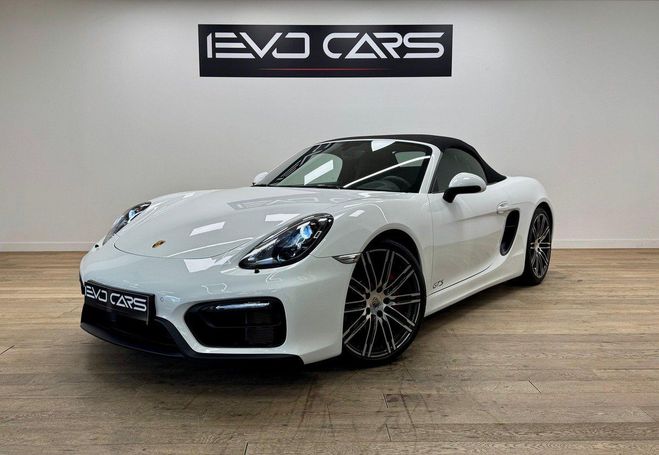 Porsche Boxster 981 GTS 3.4 330ch PDK / PSE / PASM / Chr Blanc de 2015