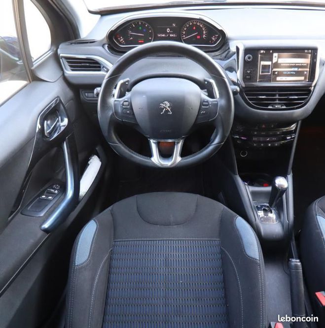 Peugeot 208 GENERATION-I 1.6 E-HDI 90 ALLURE BVA Bleu de 2013
