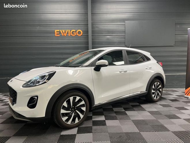 Ford Puma 1.0 FLEXFUEL 125 MHEV TITANIUM BUSINESS Blanc de 2024