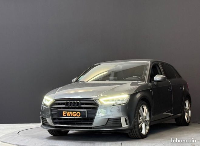 Audi A3 Sportback 1.6L TDi 115CH S-TRONIC S-LINE Gris de 2019