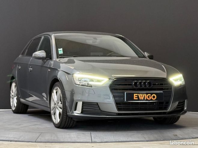 Audi A3 Sportback 1.6L TDi 115CH S-TRONIC S-LINE Gris de 2019