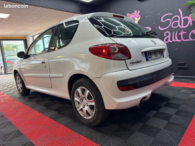Peugeot 206 206  1.4i 75CV Blanc de 2010
