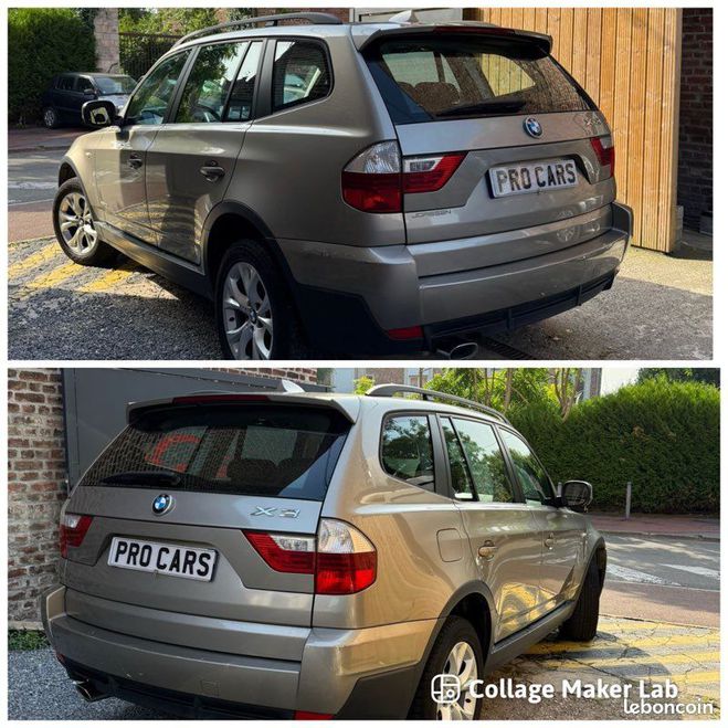 BMW X3 x-drive 18d Beige de 2009