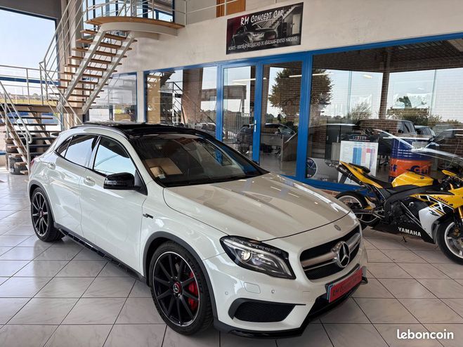 Mercedes Classe GLA Classe 45 AMG 381ch 4Matic Speedshift FU Blanc de 2016