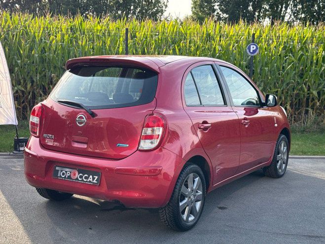 Nissan Micra 1.2 ESS 80CH TEKNA * 94.000KM * 2013 * T ROUGE de 2013
