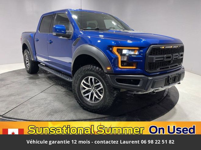 Ford F150 raptor supercrew 4x4 tout compris hors h Bleu de 2017