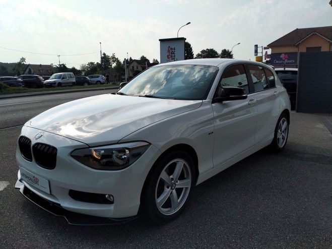 BMW Serie 1 116d 116ch Sport 5p Blanc de 2014