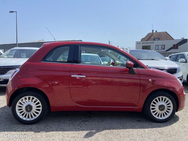 Fiat 500 1.2 8V 69CH S&S BI-COLOR ROUGE-BLANC Rouge de 2011