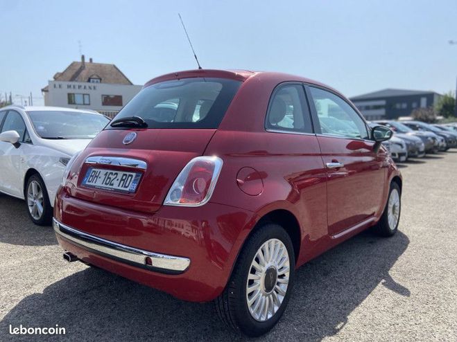 Fiat 500 1.2 8V 69CH S&S BI-COLOR ROUGE-BLANC Rouge de 2011