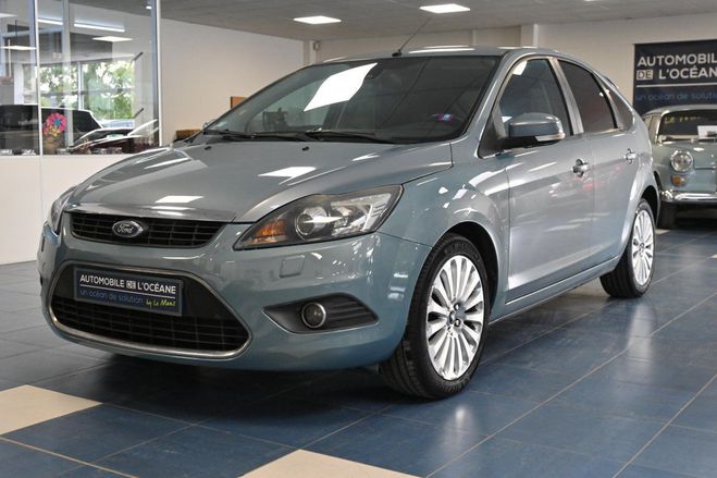Ford Focus 1.8 TDCi 115 Titanium Bleu de 2008