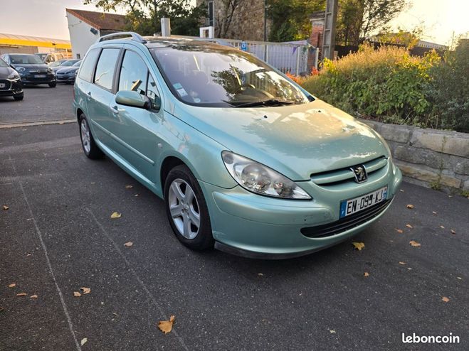 Peugeot 307 307sw 2.0l hdi 110ch 7places 99 000km Vert de 2003