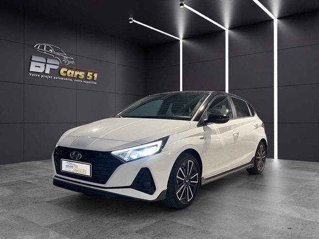 Hyundai I20 1.0 t-gdi 100 n line creative Blanc de 2023