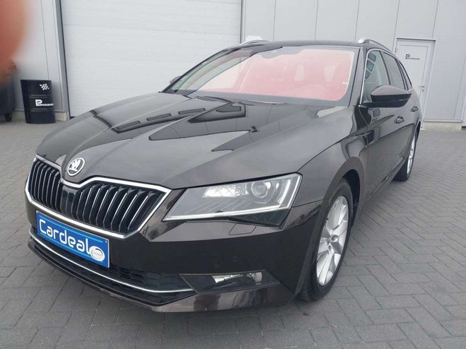 Skoda Superb SW 1.6 CR TDi -CARPLAY-CLIM-GPS-GARANTIE Brun Mtallis de 