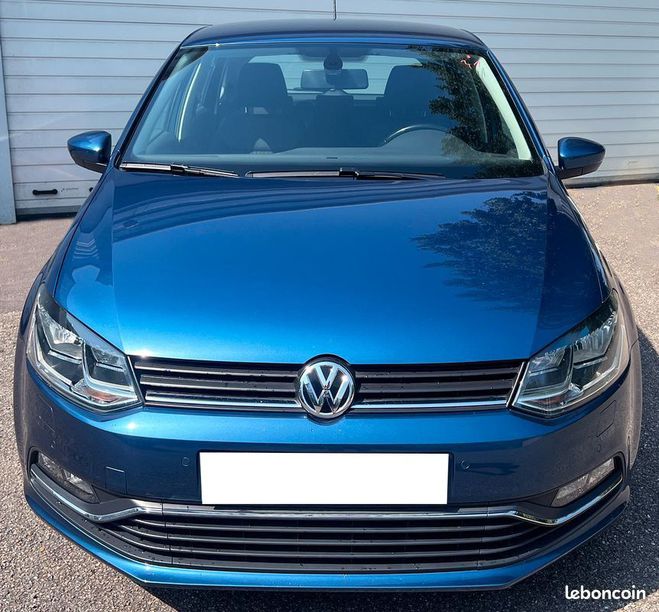 Volkswagen Polo ? 1.2 TSI 90 ch BlueMotion Technology Co Bleu de 2017