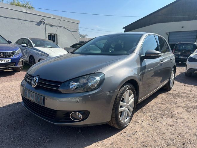 Volkswagen Golf VI VI 1.6 TDI 105ch Confortline DSG7 FAP Gris de 2010