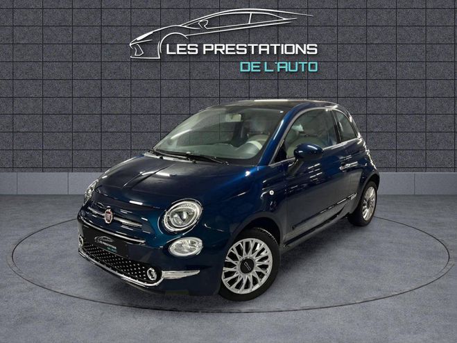 Fiat 500 1.2 8v 69ch Lounge Dualogic BLEU F de 2017