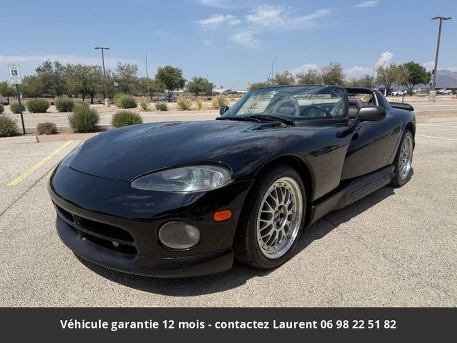 Dodge Viper rt/10 roadster tout compris Noir de 1994