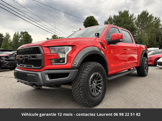 Ford F150 raptor supercrew 4x4 tout compris hors h Rouge de 2019