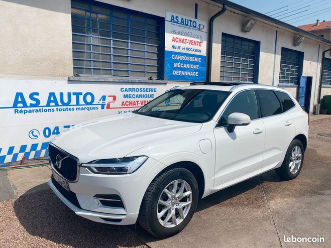 Volvo XC60 t8 twin engine 303 + 87ch momentum geart Blanc de 2020