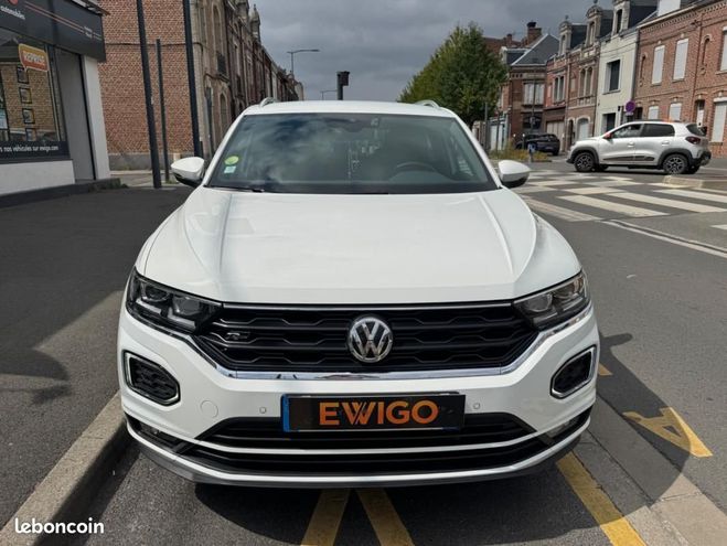 Volkswagen T Roc 2.0 TDI 150 R-Line DSG BVA Blanc de 2019