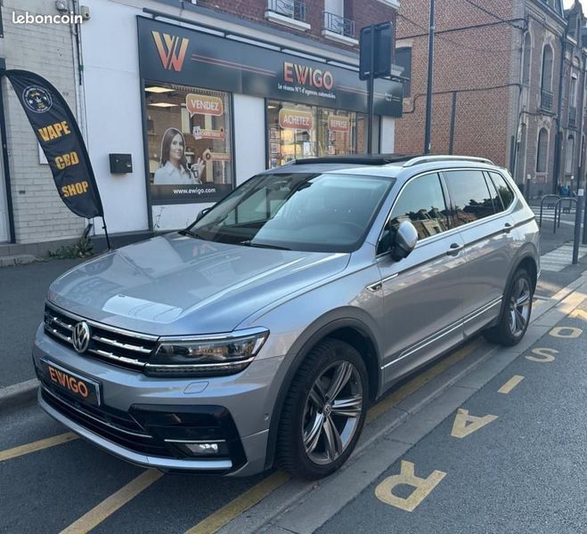 Volkswagen Tiguan ALLSPACE 2.0 TDI 150 R-LINE DSG BVA Noir de 2020