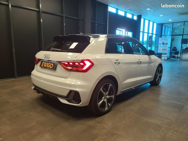 Audi A1 Sportback II 40 TFSI 200ch S line Blanc de 2019