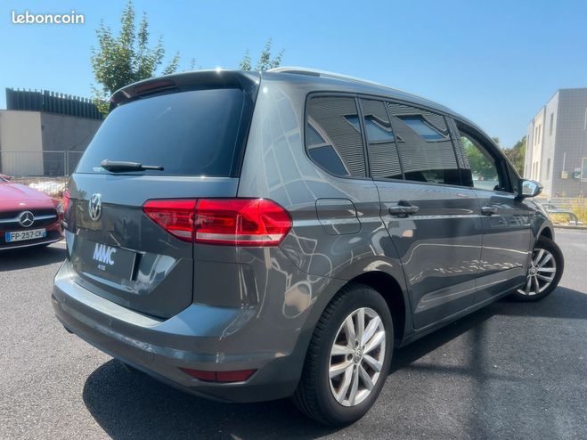 Volkswagen Touran 1.6 TDI 115CH CONFORTLINE BUSINESS 7 PLA Gris de 2019