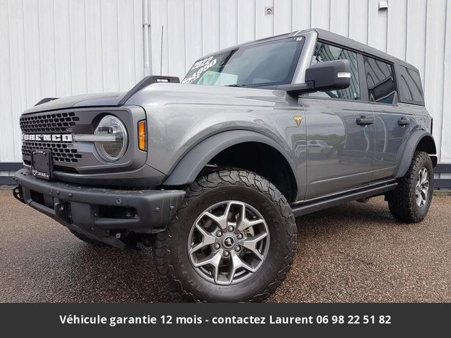 Ford Bronco badlands advanced 4p 4x4 tout compris ho Gris de 2022
