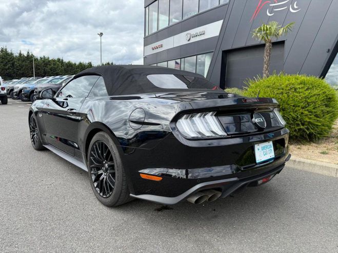 Cliquer pour voir la photo suivante Ford Mustang GT CABRIOLET 5.0L V8 BVA - MALUS PAYE Noir de 2019