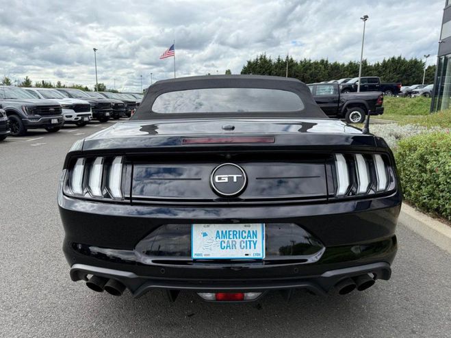 Ford Mustang GT CABRIOLET 5.0L V8 BVA - MALUS PAYE Noir de 2019