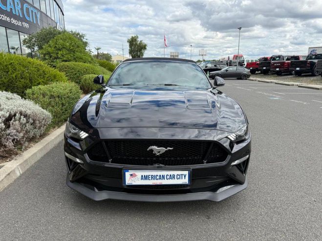 Ford Mustang GT CABRIOLET 5.0L V8 BVA - MALUS PAYE Noir de 2019