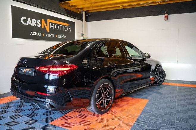Mercedes Classe C 220d 200ch AMG Line - Franaise NOIR de 2022