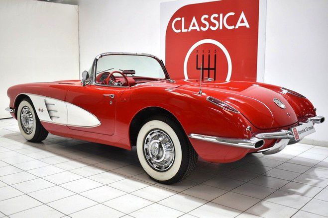 Chevrolet Corvette C1 Cabriolet Coral Red de 1960