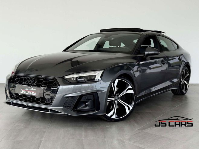 Audi A5 Sportback 2.0TDi 3X S-LINE-SHADOW LINE-T Gris de 2021