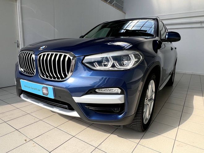 BMW X3 III (G01) xDrive30dA 265ch xLine BLEU F de 2017