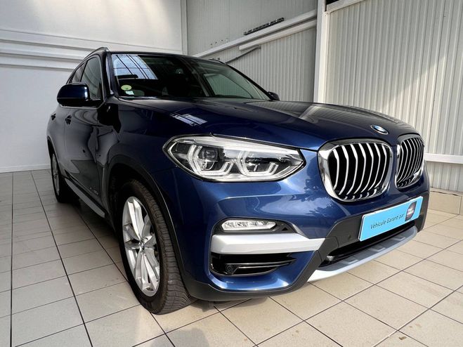 BMW X3 III (G01) xDrive30dA 265ch xLine BLEU F de 2017