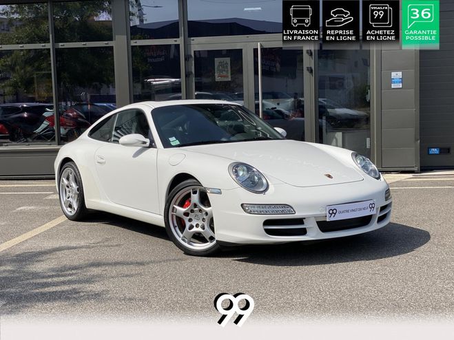 Porsche 911 3.8i TYPE 997 COUPE Carrera S BLANC de 2007