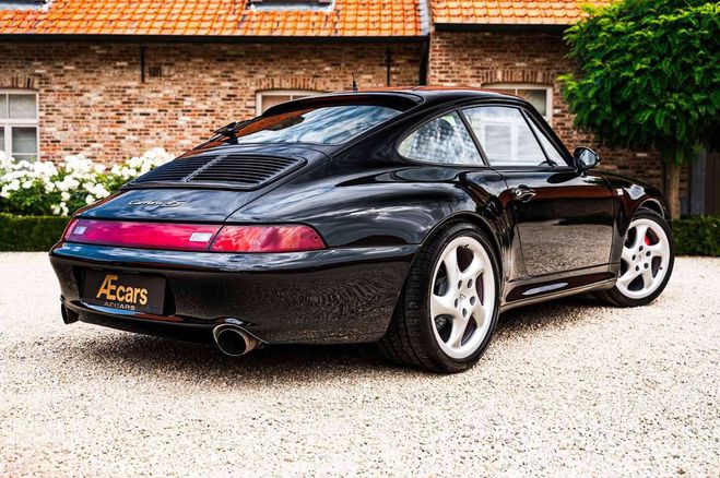 Porsche 911 993 CARRERA 4S COUPE SUNROOF LAST OWNER  Noir de 