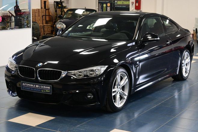 BMW Serie 4 COUPE F32 420d 190 ch M Sport A Noir de 2016