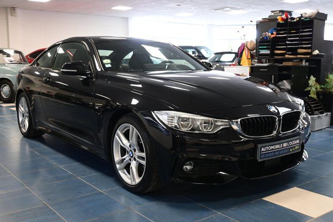 BMW Serie 4 COUPE F32 420d 190 ch M Sport A Noir de 2016