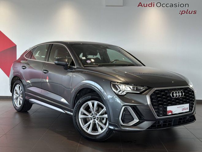 Audi Q3 Sportback 35 TFSI 150 ch S tronic 7 S li Gris de 2021