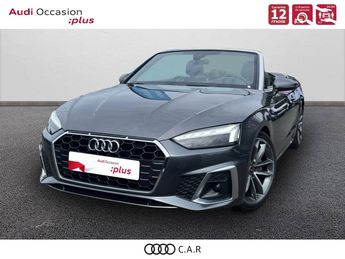  Voir détails -Audi A5 CABRIOLET 40 TDI 204 S tronic 7 S Line à  La Rochelle (17)