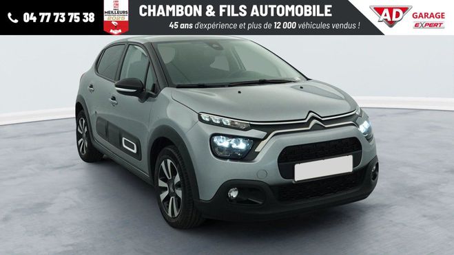 Citroen C3 PureTech 110 ch BVM6 Max Gris de 2024