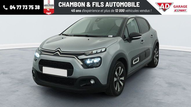 Citroen C3 PureTech 110 ch BVM6 Max Gris de 2024