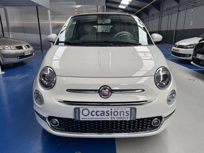 Fiat 500 C 1.2 8v 69ch Lounge Dualogic BLANC de 2018