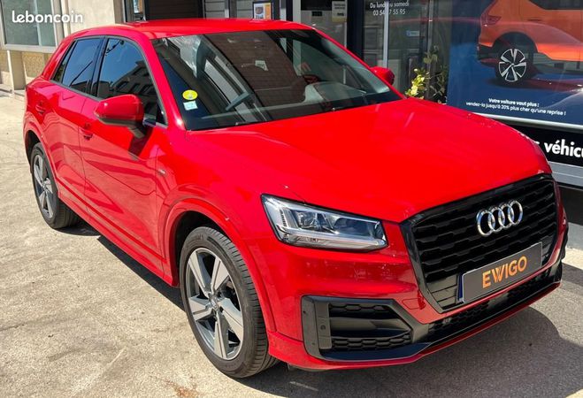 Audi Q2 30 TDI 116 S-LINE S-TRONIC COCKPIT-HAYON Rouge de 2019