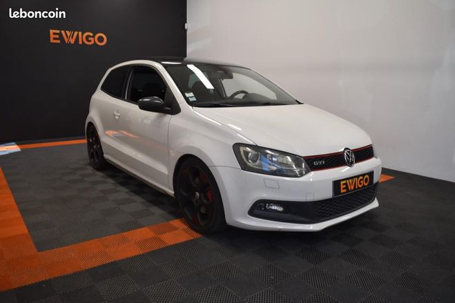 Volkswagen Polo 1.4 TSI 180 GTI DSG BVA SUIVI GARANTIE 6 Blanc de 2011