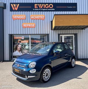  Voir détails -Fiat 500 1.0 70ch BSG MHEV HYBRID LOUNGE START-ST à Pontarlier (25)